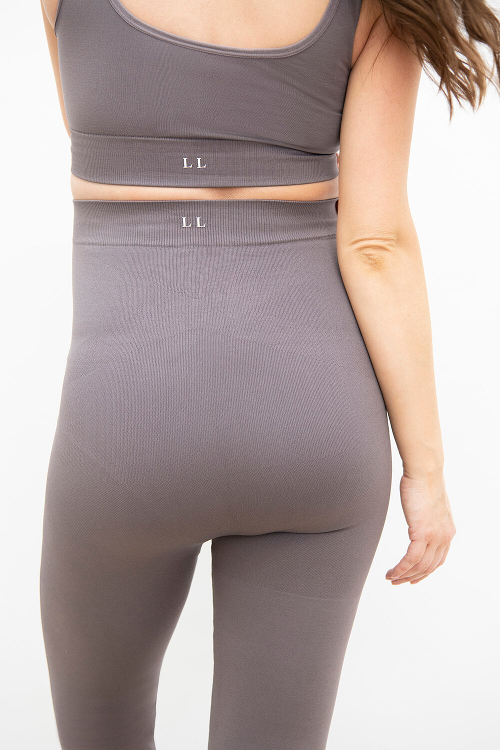 Ultimate Seamless Umstandsleggings - Tiefes Mauve