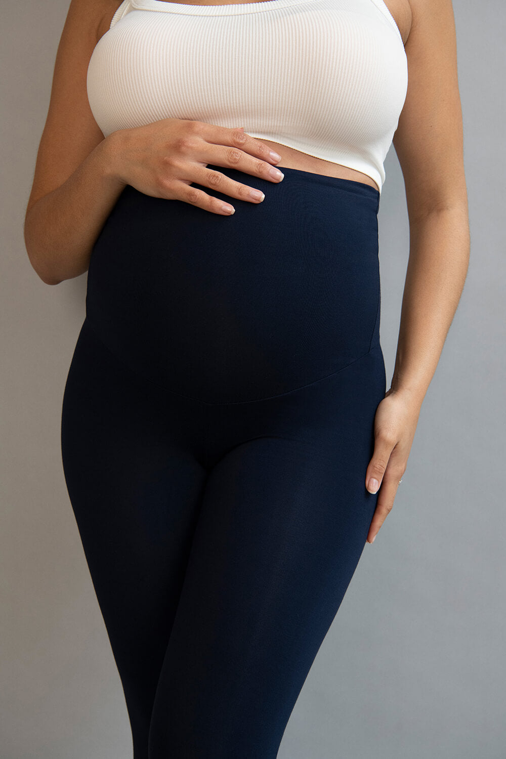 Alltägliche Leichte Umstandsleggings - Navy