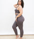 Ultimate High Waisted Seamless Leggings Curvy - Deep Mauve