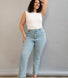 Straight-Fit Jeans Curvy - Light Bleach