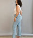 Straight-Fit Jeans Curvy - Light Bleach