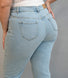 Straight-Fit Jeans Curvy - Light Bleach