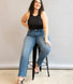 Straight-Fit Jeans Curvy - Mid Blue