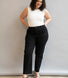 Straight-Fit Jeans Curvy - Black