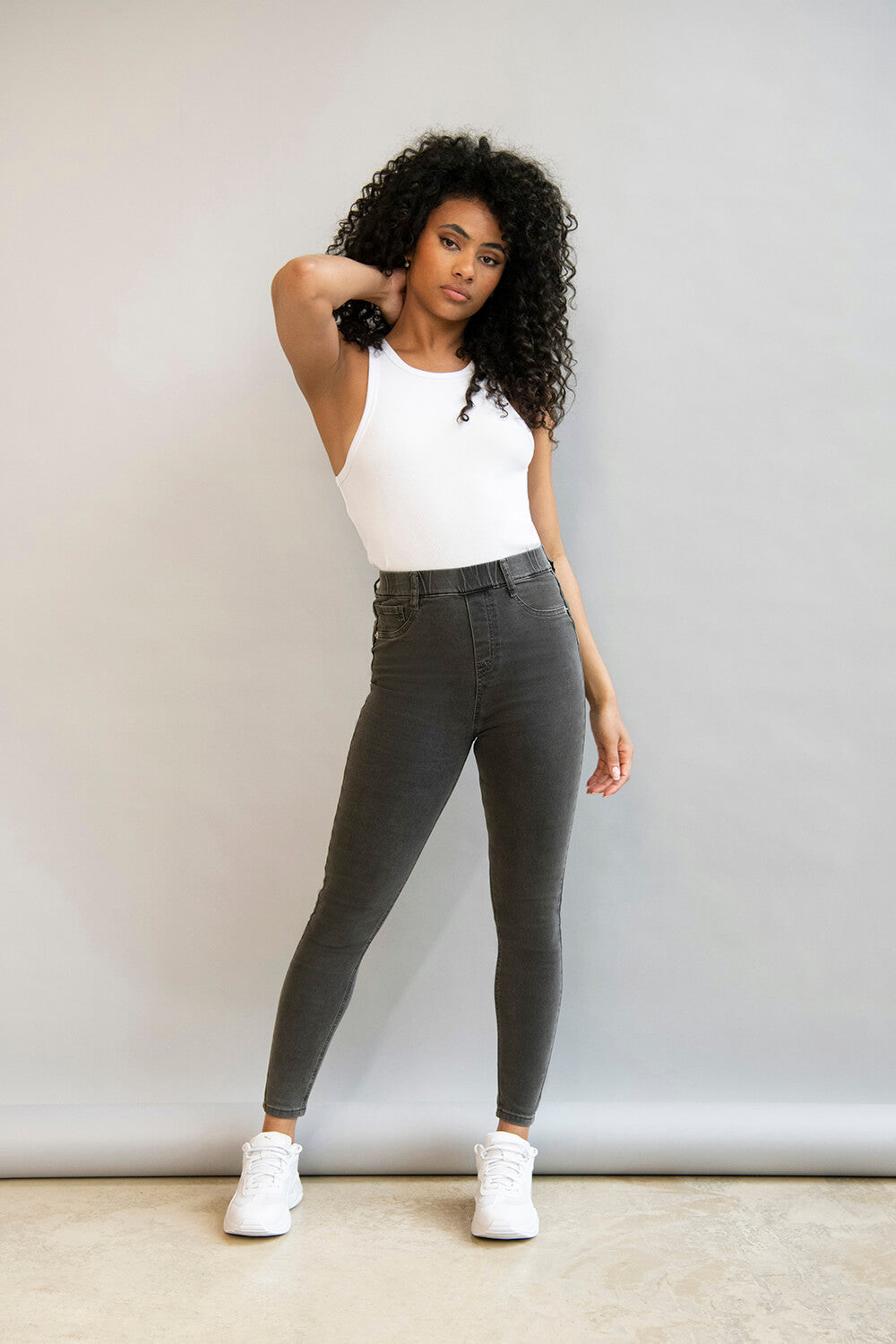 Ultimative Jeggings – Grau