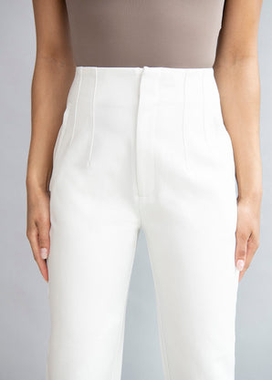 Zigarettenhose - Off White