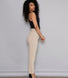 Zigarettenhose Curvy - Sand