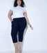 7/8 Stretchhose Curvy - Navy