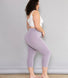 Cropped Leggings Lightweight - Mauve