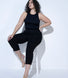 7/8 Stretchhose - Black