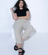 Chino-Hose Curvy - Beige