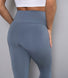 Cropped Leggings Lightweight - Steel Blue