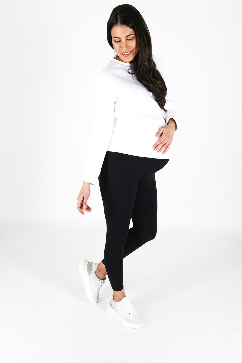 Revitalise 7/8 Umstandsleggings - Mitternachtsschwarze