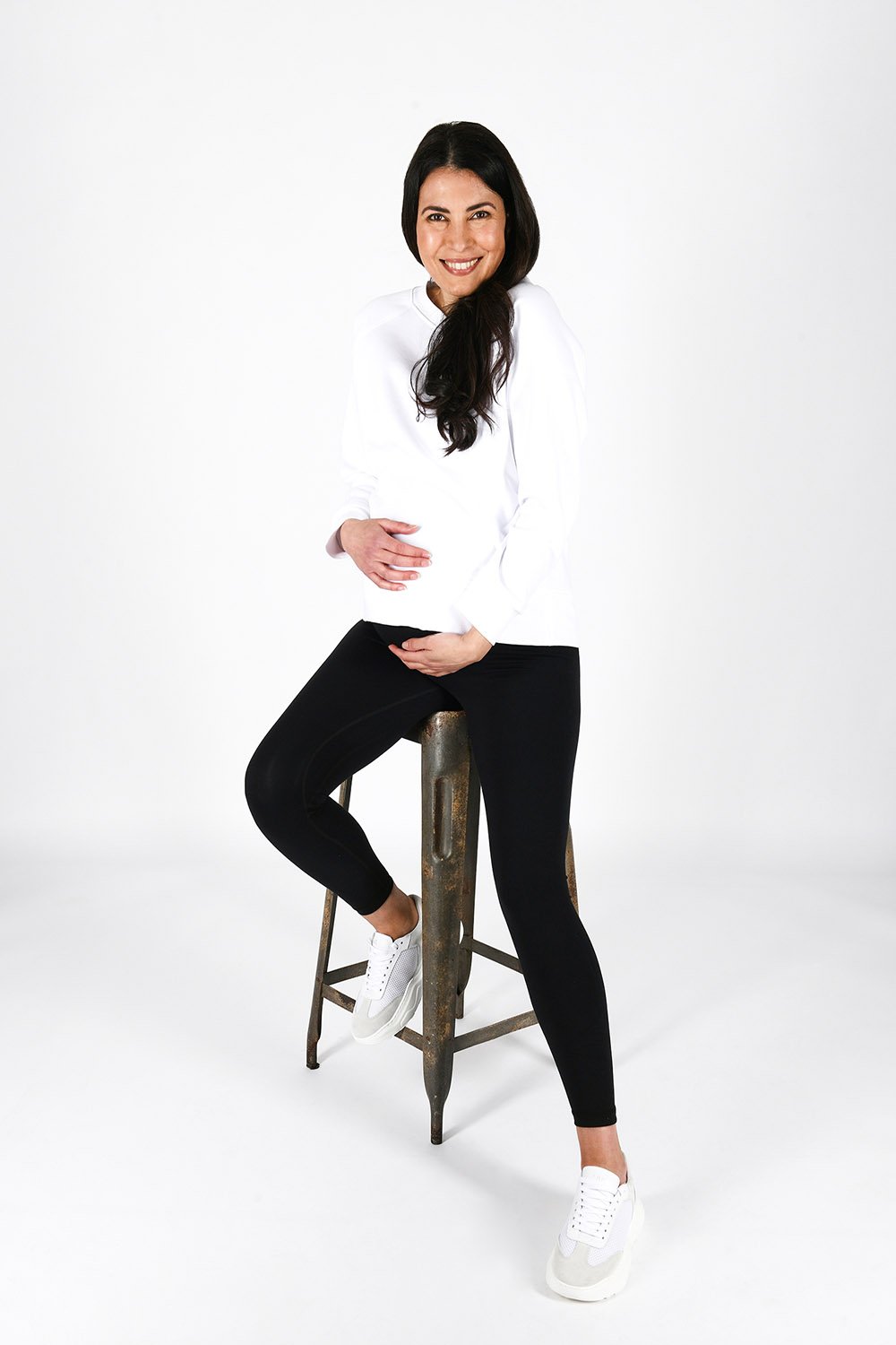 Revitalise 7/8 Umstandsleggings - Mitternachtsschwarze