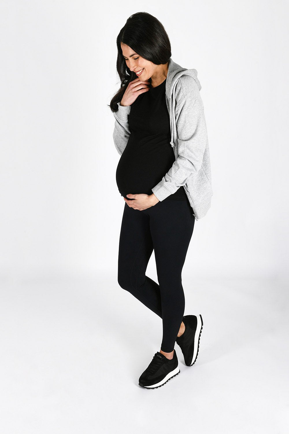 Revitalise Umstandsleggings - Mitternachtsschwarze