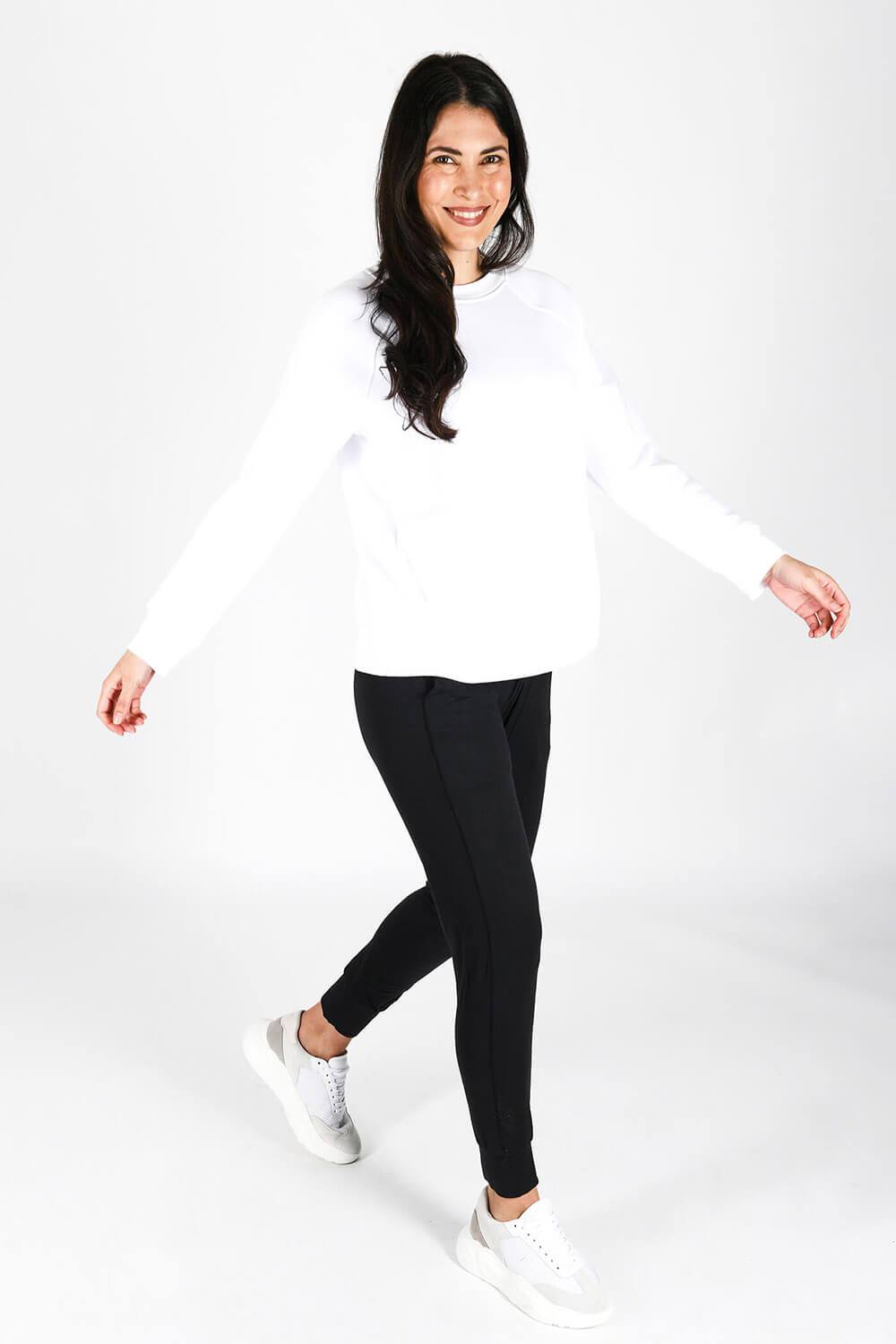 Recharge Umstands-Jogginghose - Mitternachtsschwarz