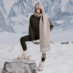 Winter Alltagsleggings mit hohem Bund - Black Coffee