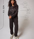 ALL SZN Übergröße Bio-Sweatshirt Style 4 - Black Coffee