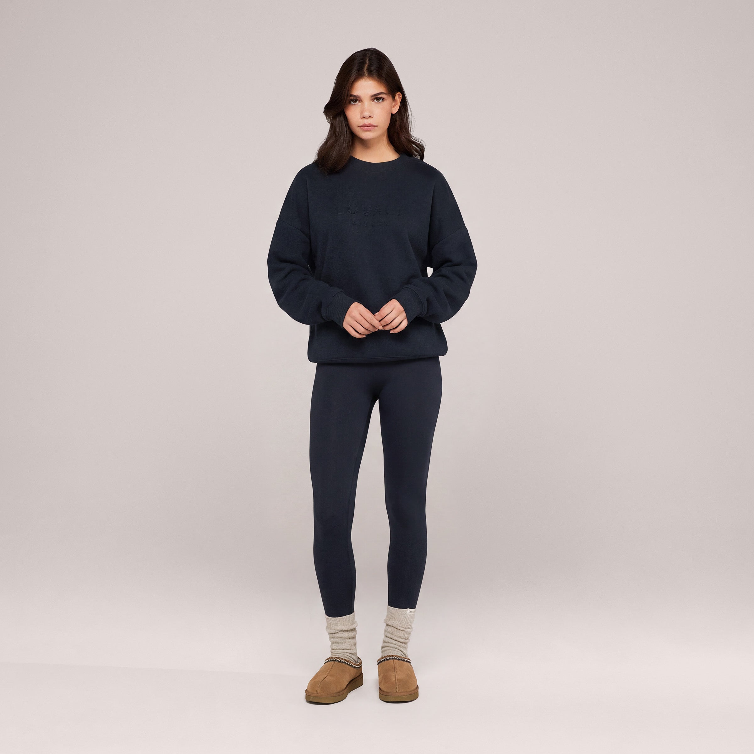 Winter Everyday High Waisted Leggings – Vintage Navy