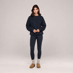 Winter Everyday High Waisted Leggings – Vintage Navy