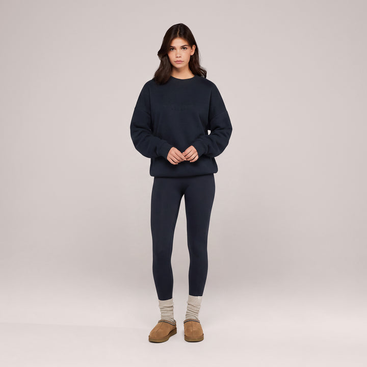 Winter Everyday High Waisted Leggings – Vintage Navy