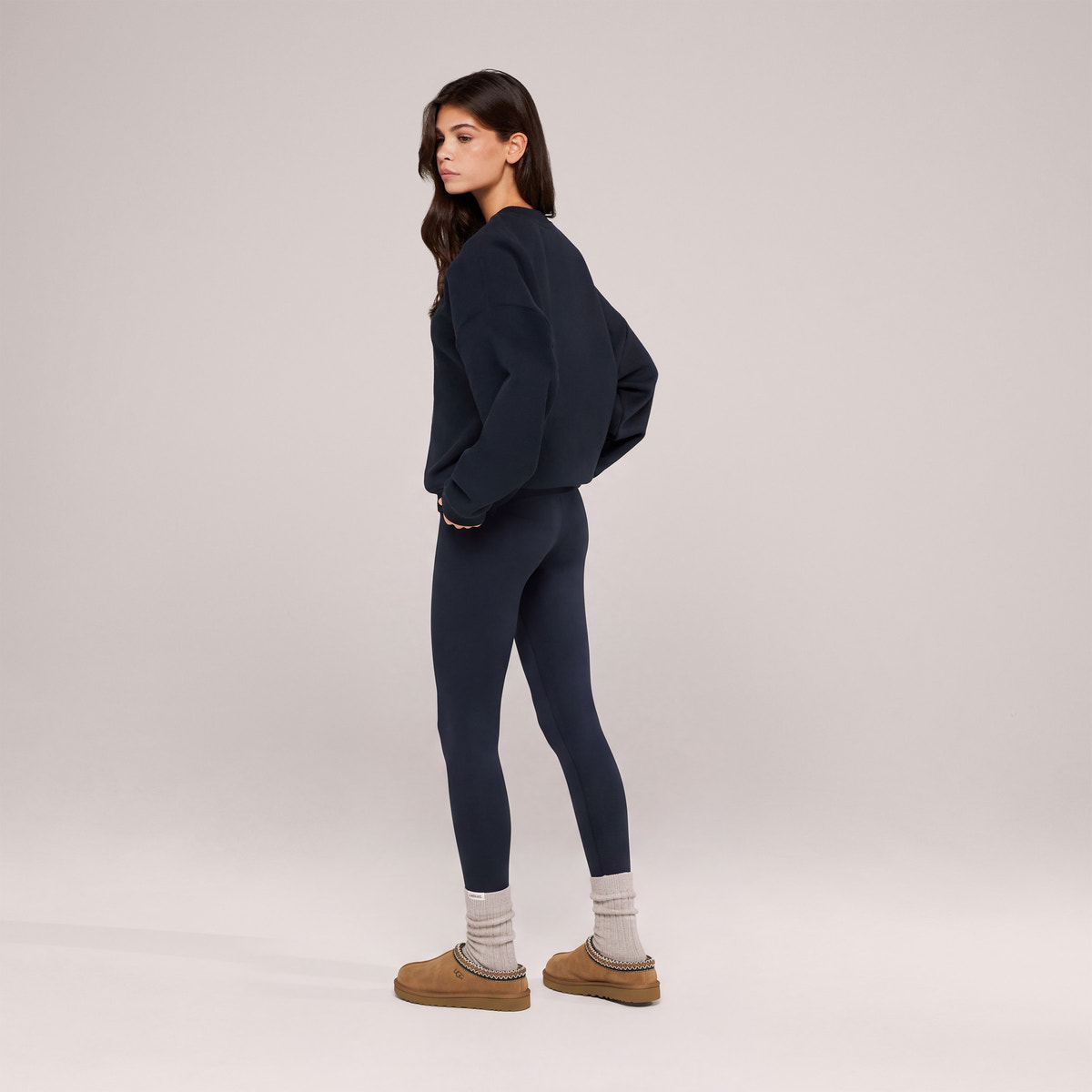 Winter Everyday High Waisted Leggings – Vintage Navy