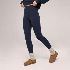 Winter Everyday High Waisted Leggings – Vintage Navy