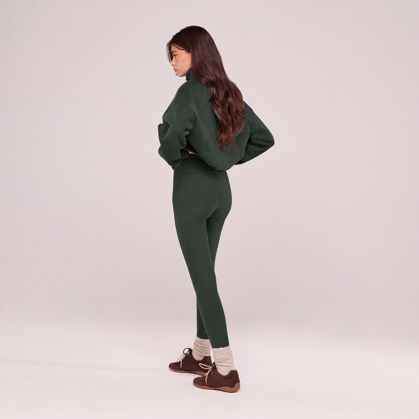 Winter Everyday High Waisted Leggings - Kiefer