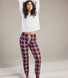 Soft Touch Pyjama Set - Navy & Red Check