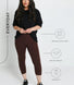 Everyday Cropped Leggings - Chocolate Brown