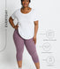 Everyday Cropped Leggings - Elderberry Purple