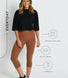 Everyday Cropped Leggings - Mocha Brown