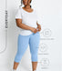 Everyday Cropped Leggings - Powder Blue