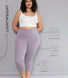 Cropped Leggings Lightweight - Mauve