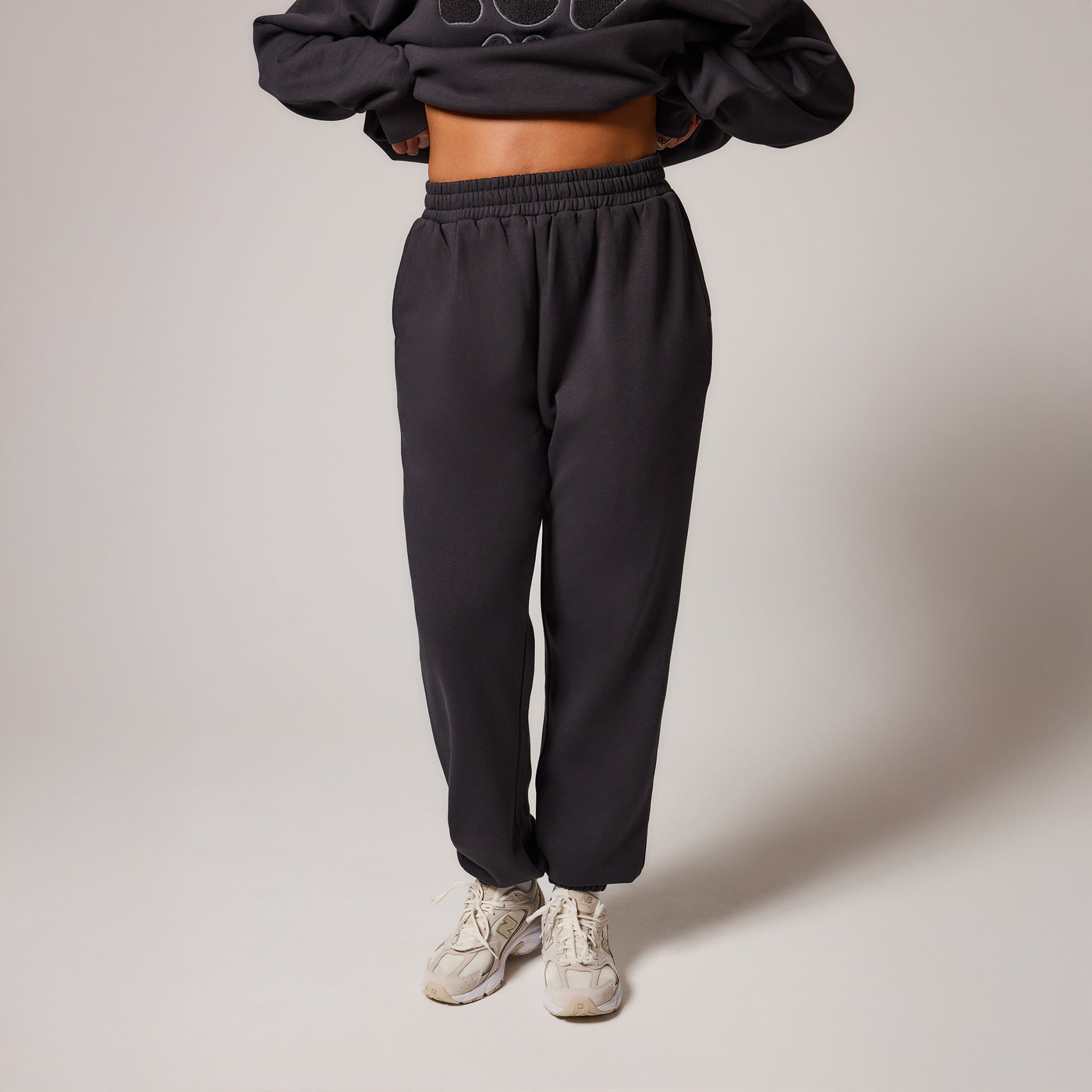 ALL SZN Bio-Jogger mit Bündchenr Curvy - Shadow