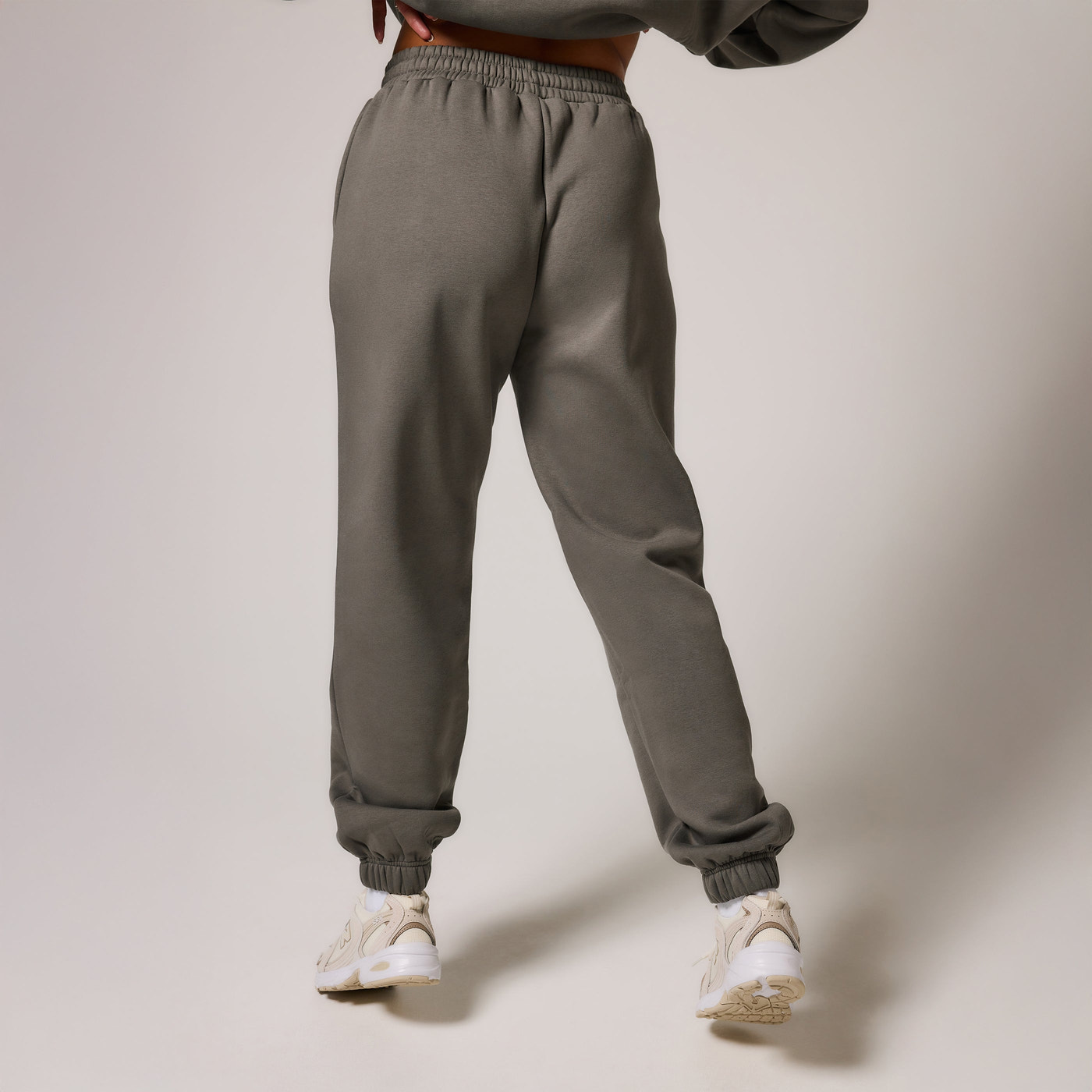 ALL SZN Bio-Jogger mit Bündchen - Schiefergrün
