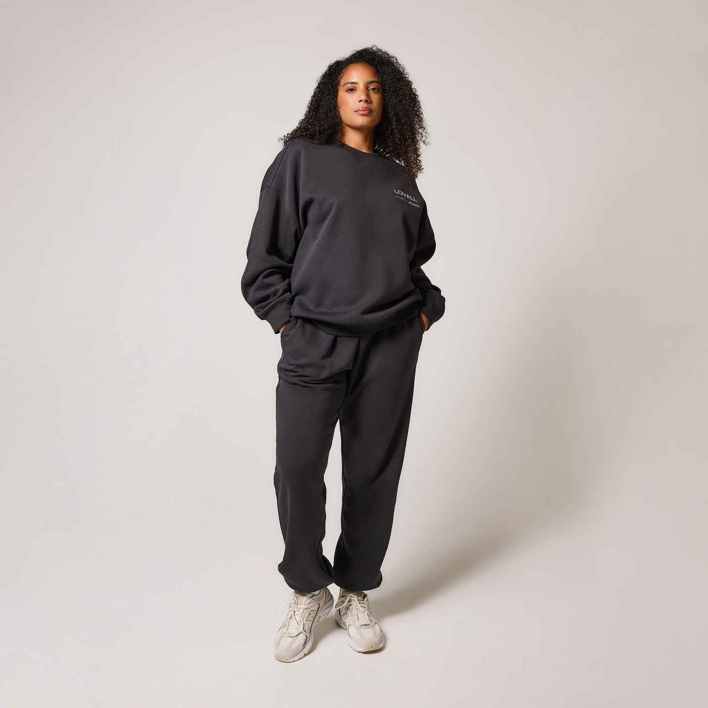 ALL SZN Übergröße Bio-Sweatshirt Curvy Style 3 - Shadow