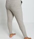 Jogginghose Mit Zopfstrickmuster Curvy - Beige