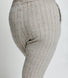 Jogginghose Mit Zopfstrickmuster Curvy - Beige