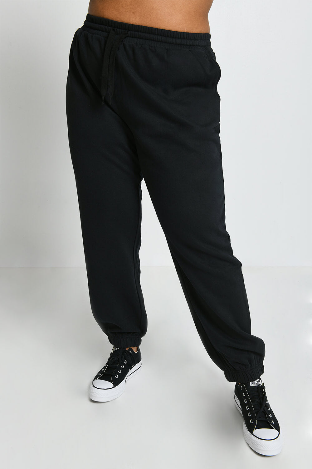 Everyday Jogginghose Komfort Curvy - Black