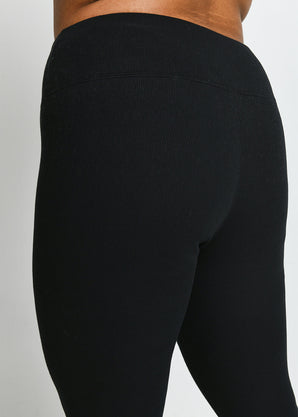 Leggings Extreme Mit Fleecefütterung Curvy - Black