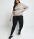 Leggings Extreme Mit Fleecefütterung Curvy - Black