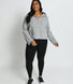 Everyday Winter High Waisted Leggings Curvy - Black