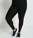 Everyday Winter High Waisted Leggings Curvy - Black