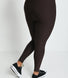 Everyday Winter High Waisted Leggings Curvy - Espresso Brown