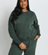 Everyday Sweatshirt Komfort Curvy - Forest Green