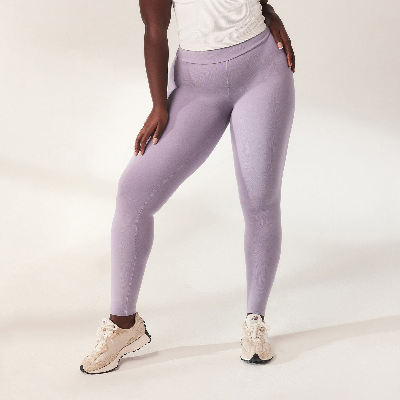 Alltägliche Leichte Leggings - Mauve