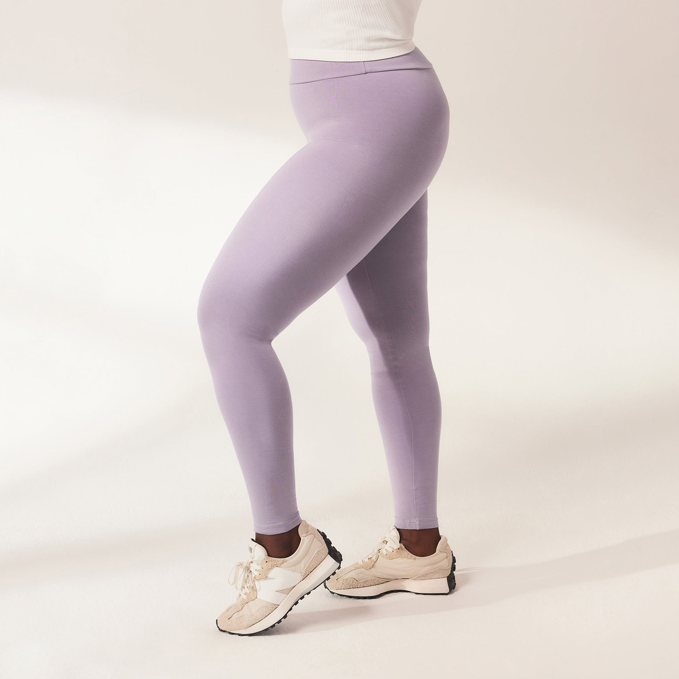 Alltägliche Leichte Leggings - Mauve