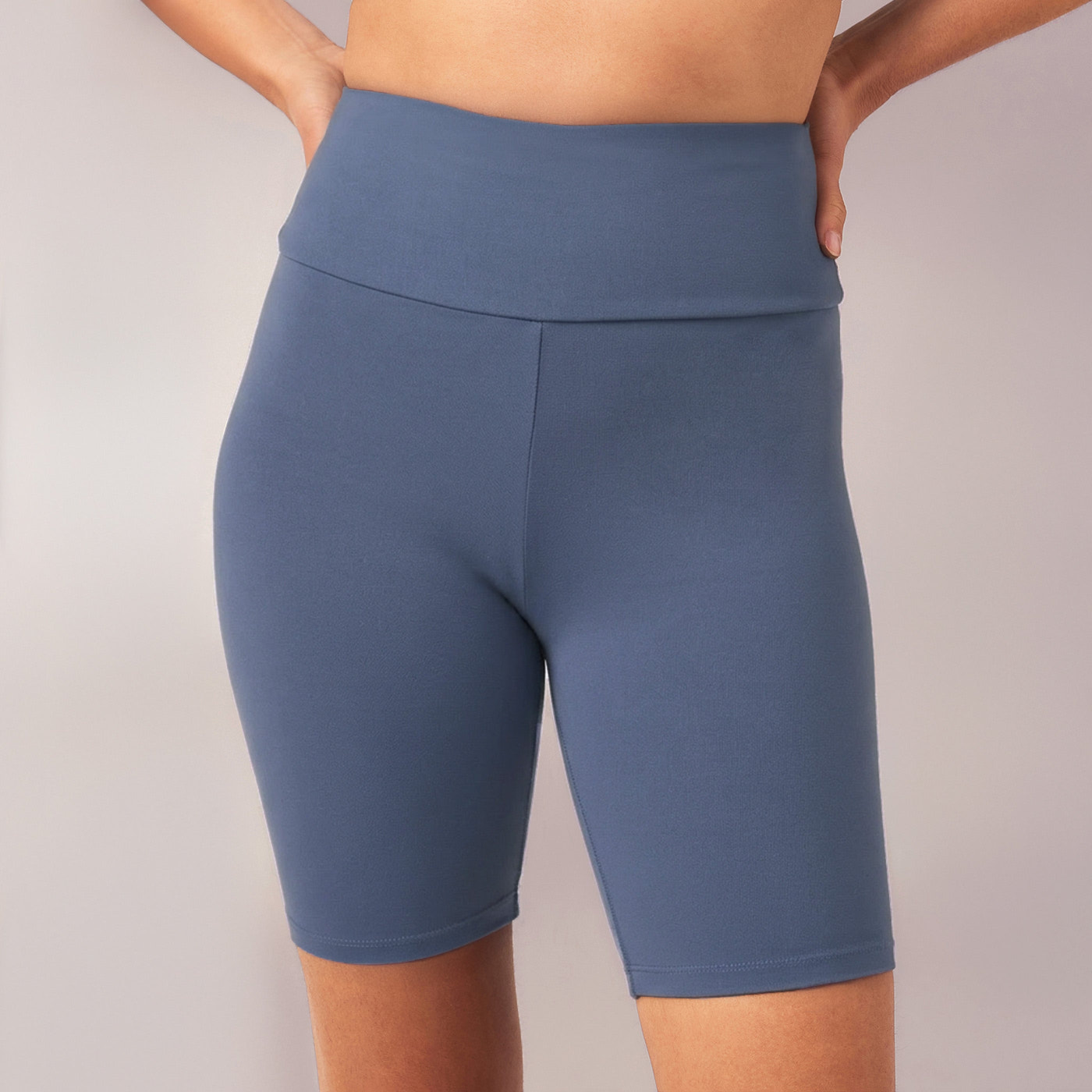 Alltägliche Leichte Radlerhose -Stahlblau