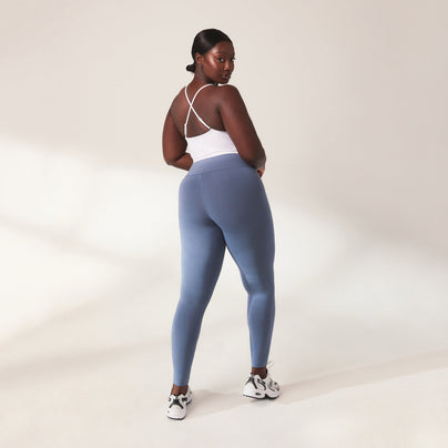 Alltägliche Leichte Leggings - Stahlblau